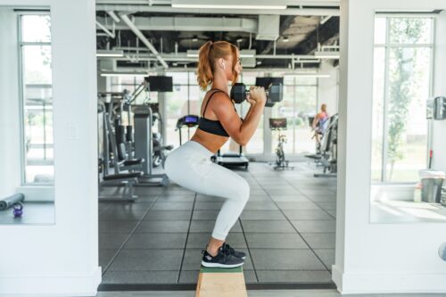 person working out