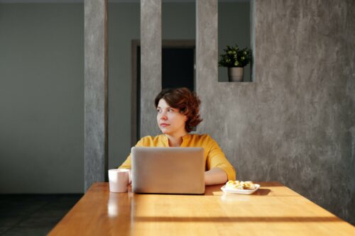 founder looking and thinking