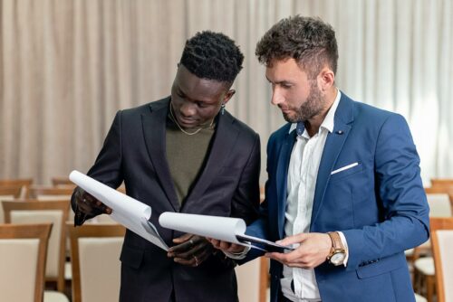 CFO helping a founder